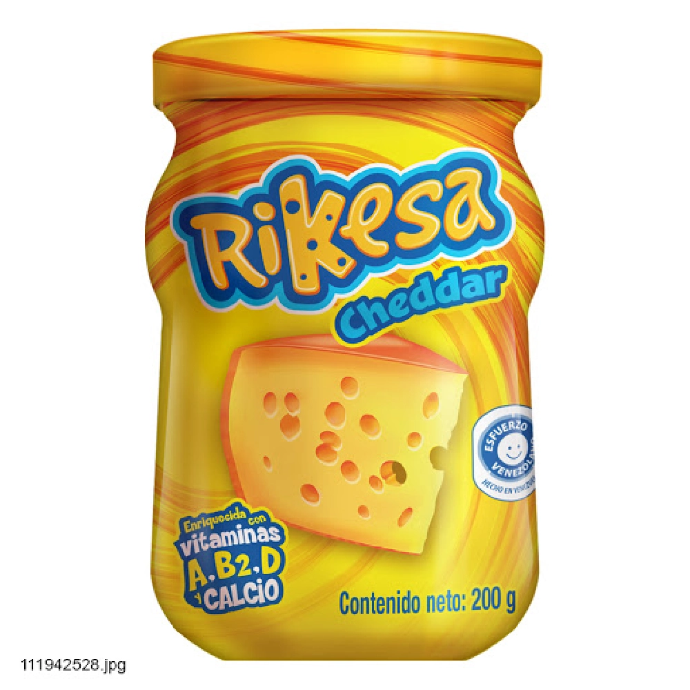 RIKESA CHEDDAR 200 GR