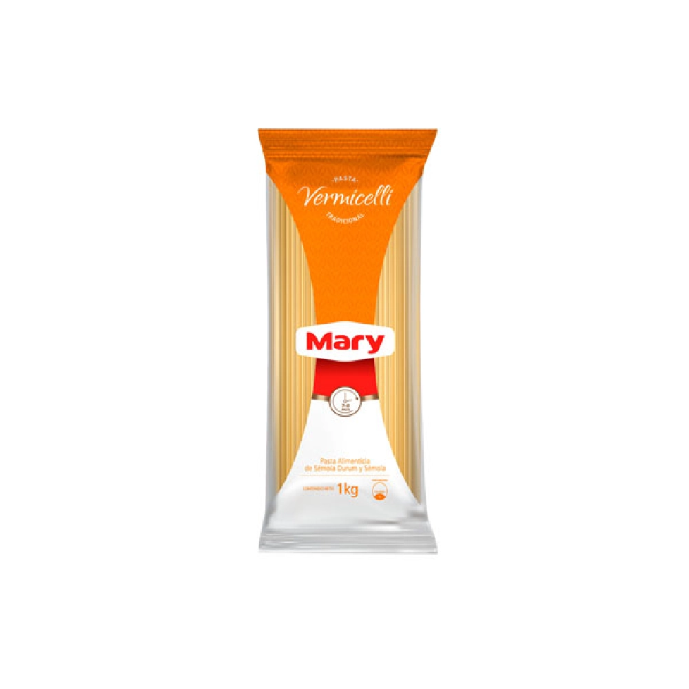 PASTA VERMICELLI TRADICIONAL MARY 1KG 