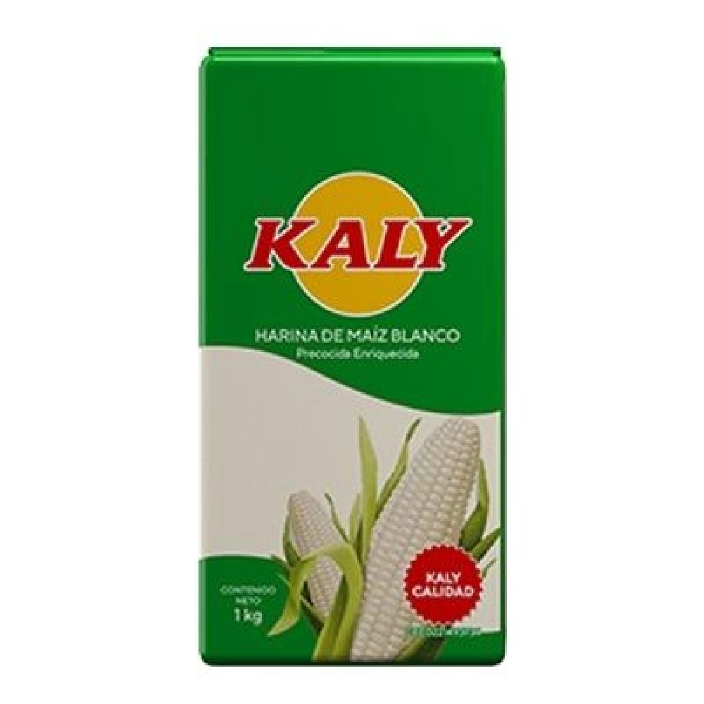 HARINA DE MAIZ BLANCO KALY 1 KG