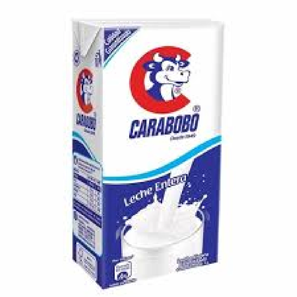LECHE LIQUIDA ENTERA CARABOBO 1LTS