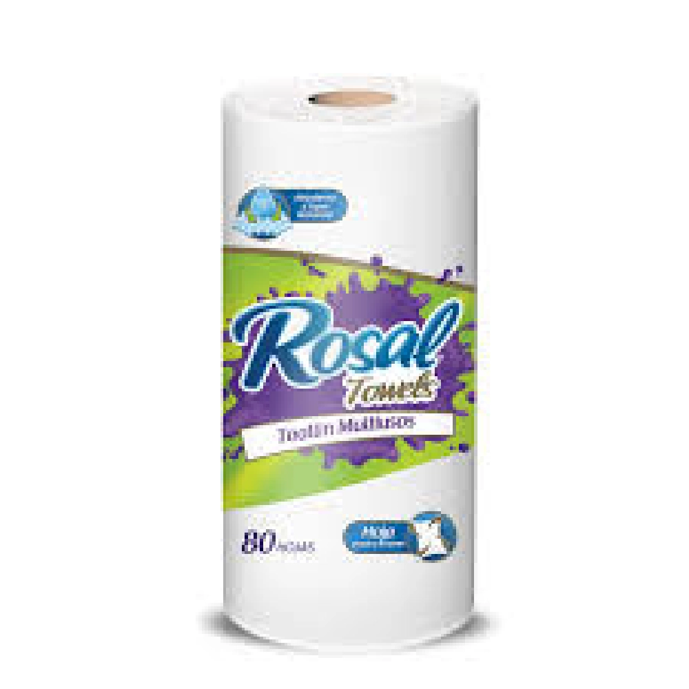 ROSAL TOWELS TOALLIN MULTIUSOS 80 HOJAS 16.24