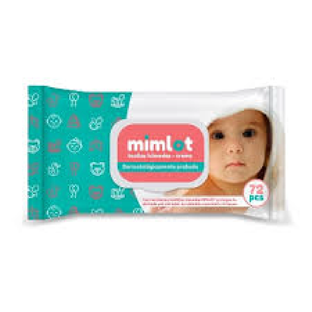 TOALLAS HUMEDAS MIMLOT 72 PCS