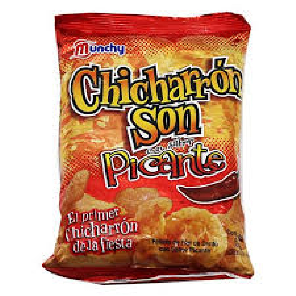 CHICHARRON SON SABOR PICANTE MUNCHY 62 GRS