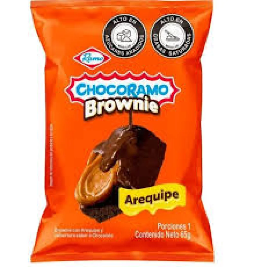 CHOCORAMO BROWNIE MINI AREQUIPE 20GR